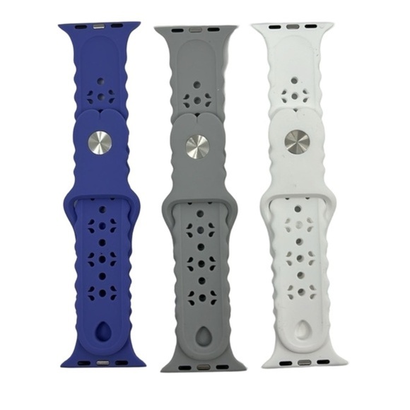 Chic Nylon‎ Solo Loop Bands for All Apple Watch Sizes - 3 Pack! - Picture 8 of 9